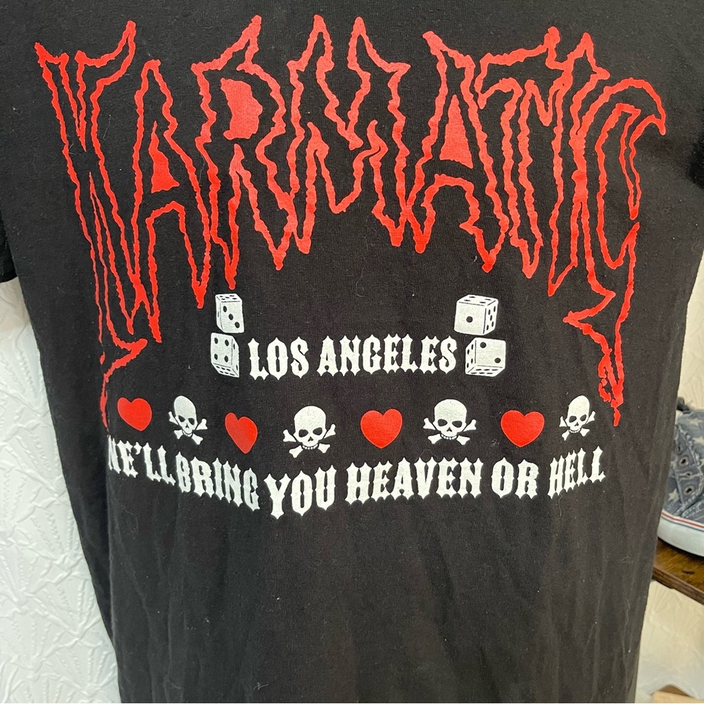 KARMATIC  LOS ANGELES T-shirt.                                              T006
